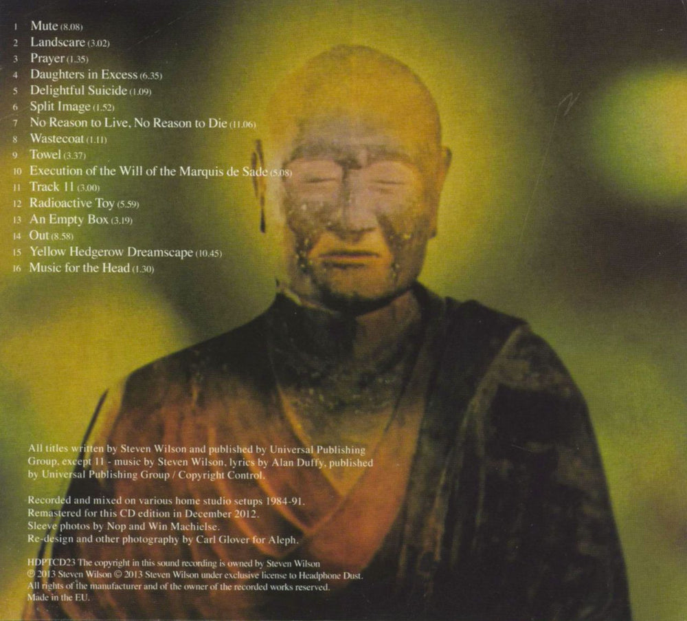 Porcupine Tree Yellow Hedgerow Dreamscape - Archive Material 1984-91 UK CD album (CDLP)