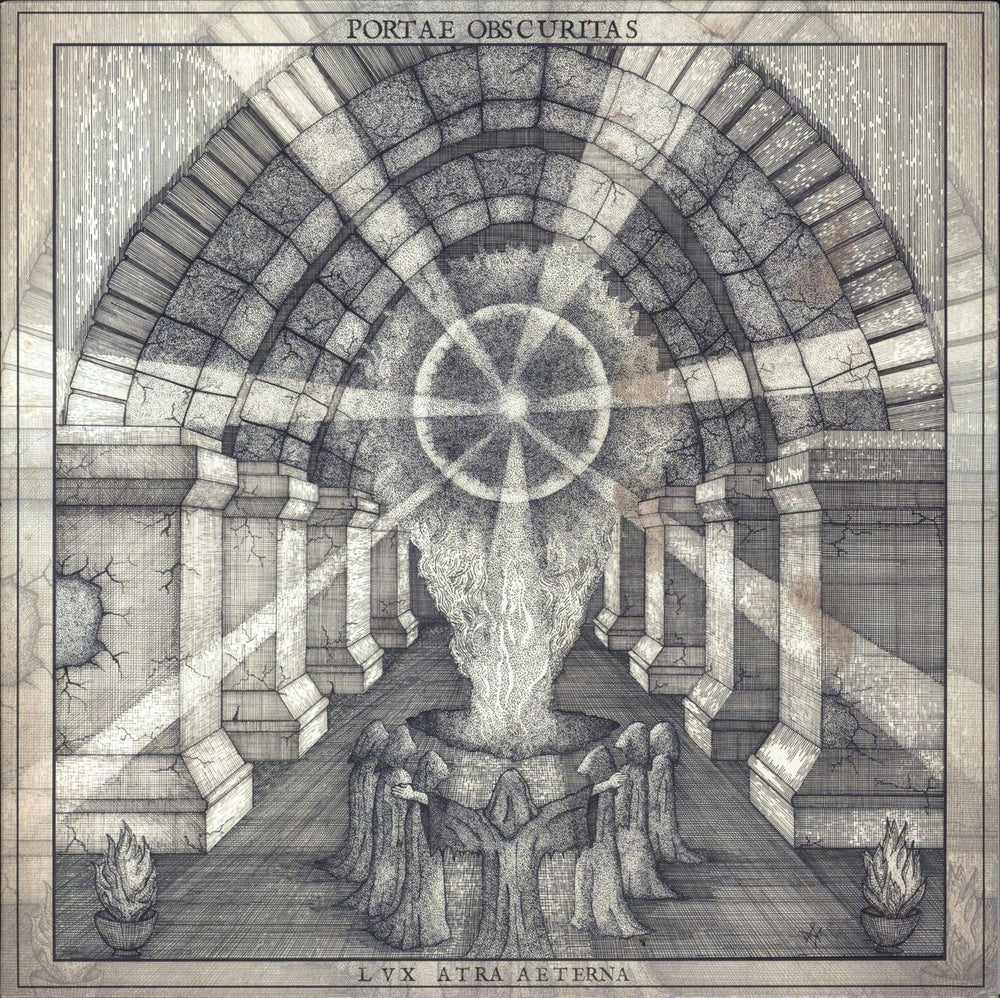 Portae Obscuritas Lvx Atra Aeterna - 180gm Austrian vinyl LP album (LP record) LAMECH2234