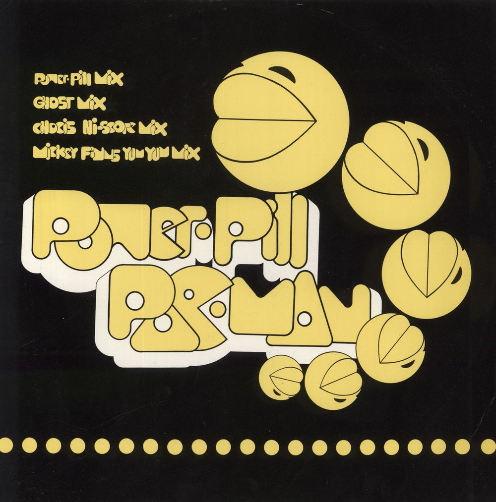 Power-Pill Pac-Man UK 12" vinyl single (12 inch record / Maxi-single) TABX110