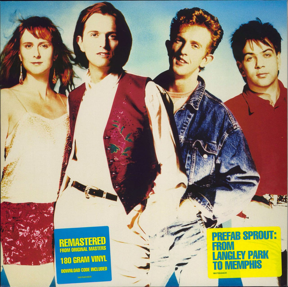 Prefab Sprout From Langley Park To Memphis - 180gm UK vinyl LP album (LP record) 19075944631