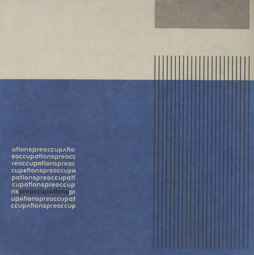 Preoccupations Preoccupations - Clear vinyl US vinyl LP album (LP record) JAG290