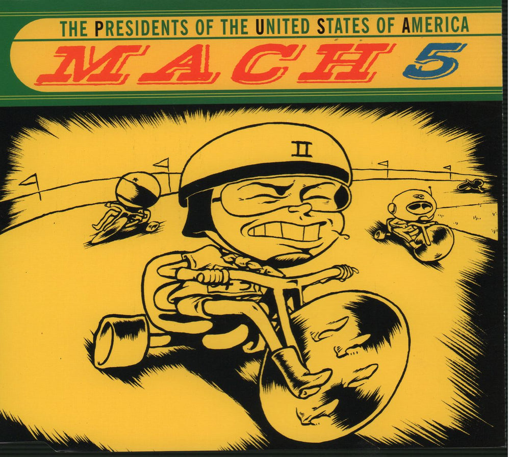 Presidents Of The USA Mach Australian CD single (CD5 / 5") 663504.2