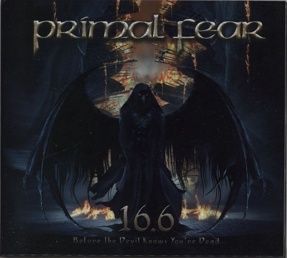 Primal Fear 16.6 Before The Devil Knows You're Dead Italian CD album (CDLP) FRCD411D