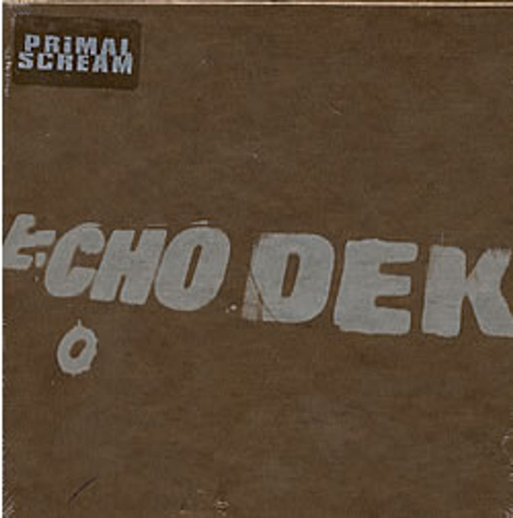 Primal Scream Echo Dek - EX UK 7" single box set CREL7224