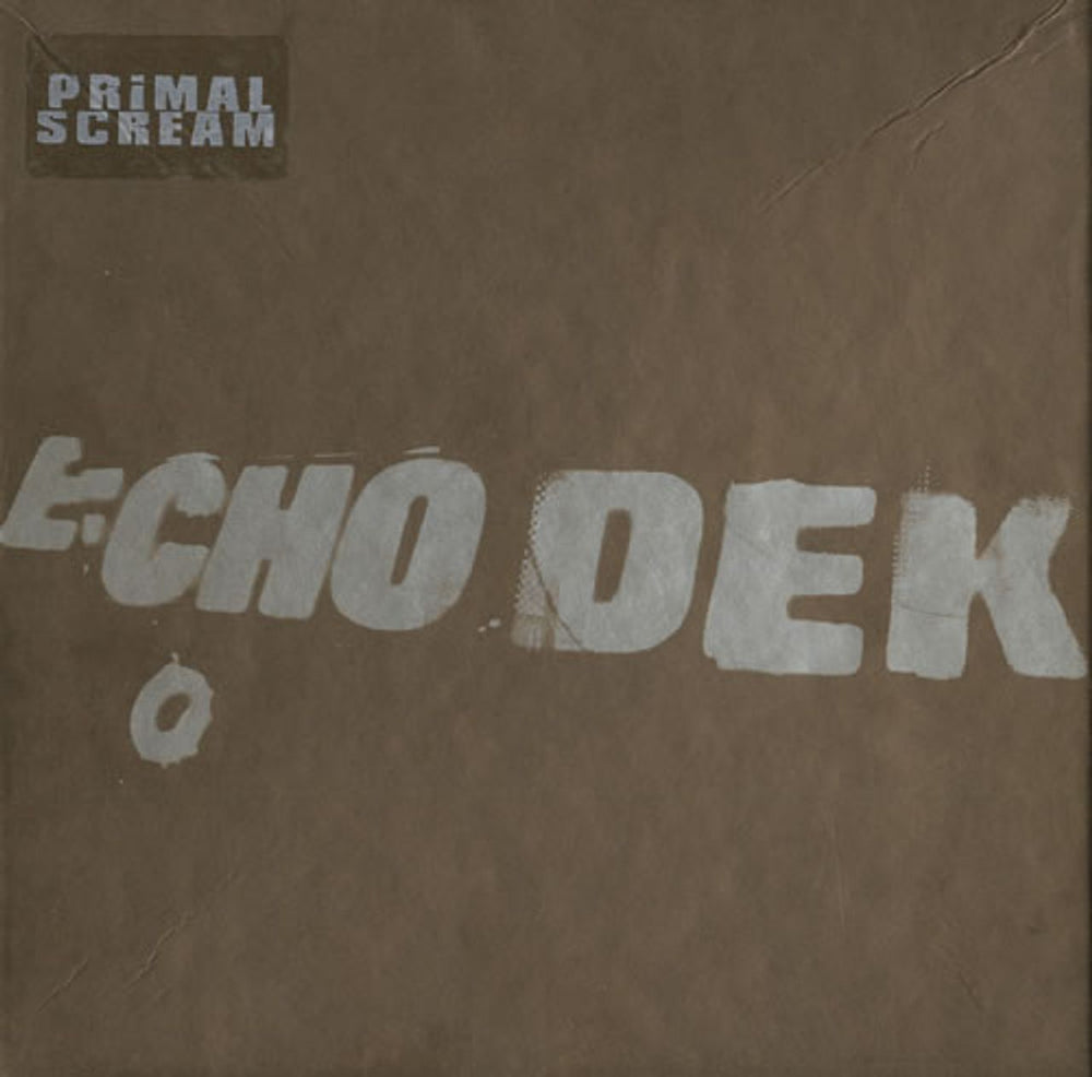 Primal Scream Echo Dek UK 7" single box set CREL7224