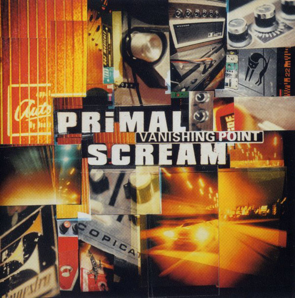 Primal Scream Vanishing Point UK CD album (CDLP) CRECD178