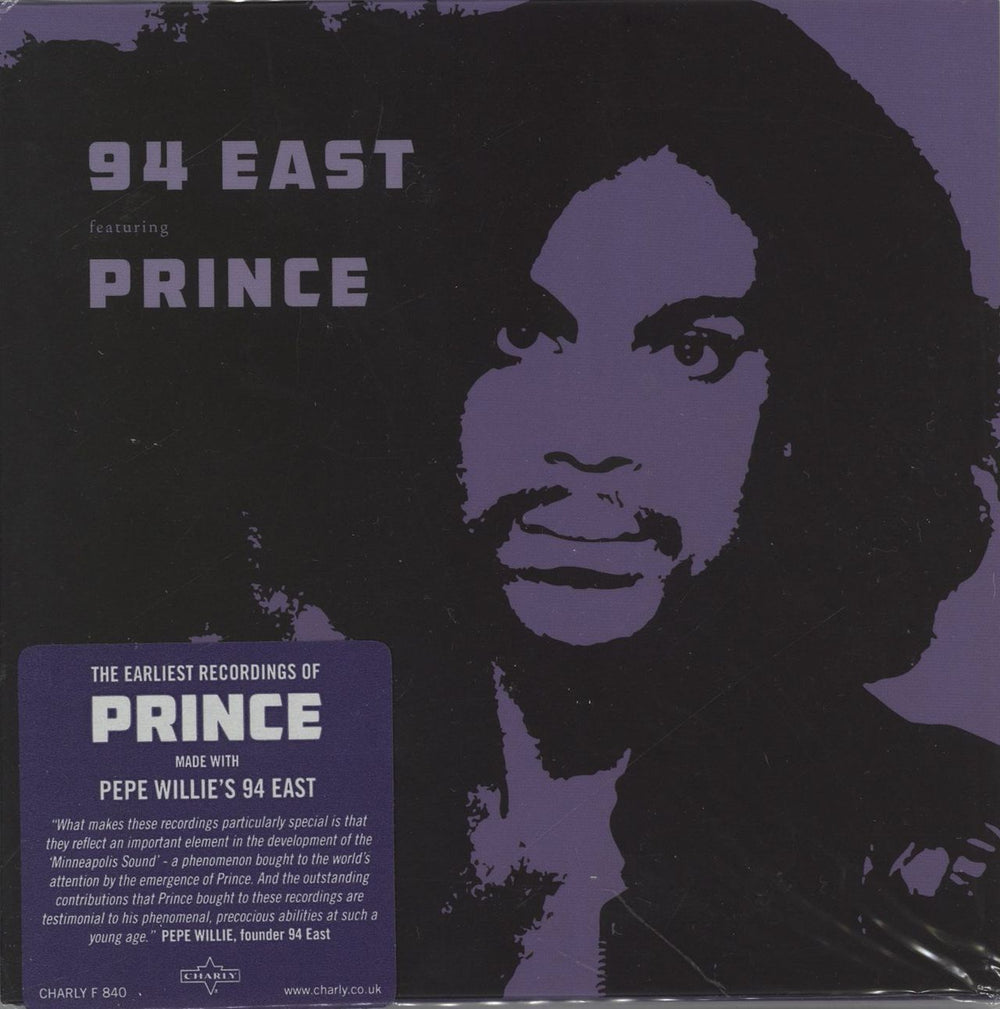 Prince 94 East Featuring Prince UK CD album (CDLP) CHARLYF840