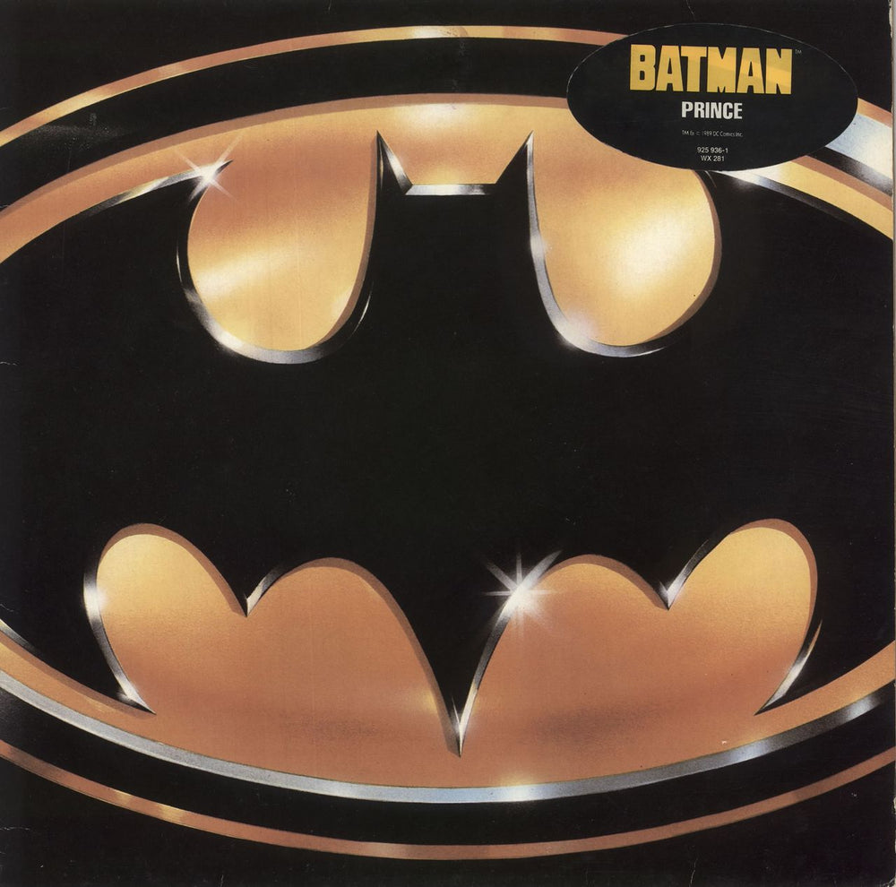 Prince Batman - Stickered Sleeve - EX UK vinyl LP album (LP record) WX281