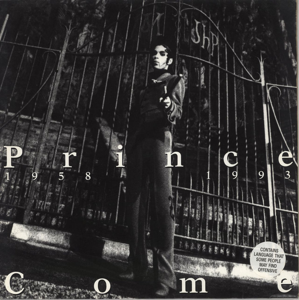 Prince Come German vinyl LP album (LP record) 9362457001