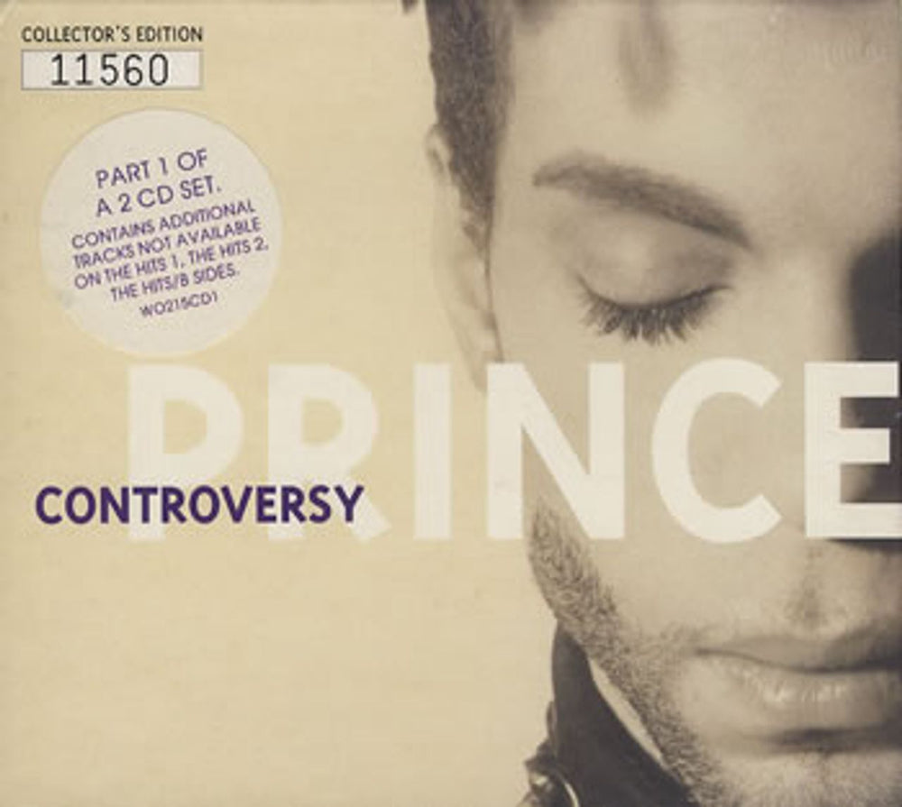 Prince Controversy - Part 1 UK CD single (CD5 / 5") W0215CD1