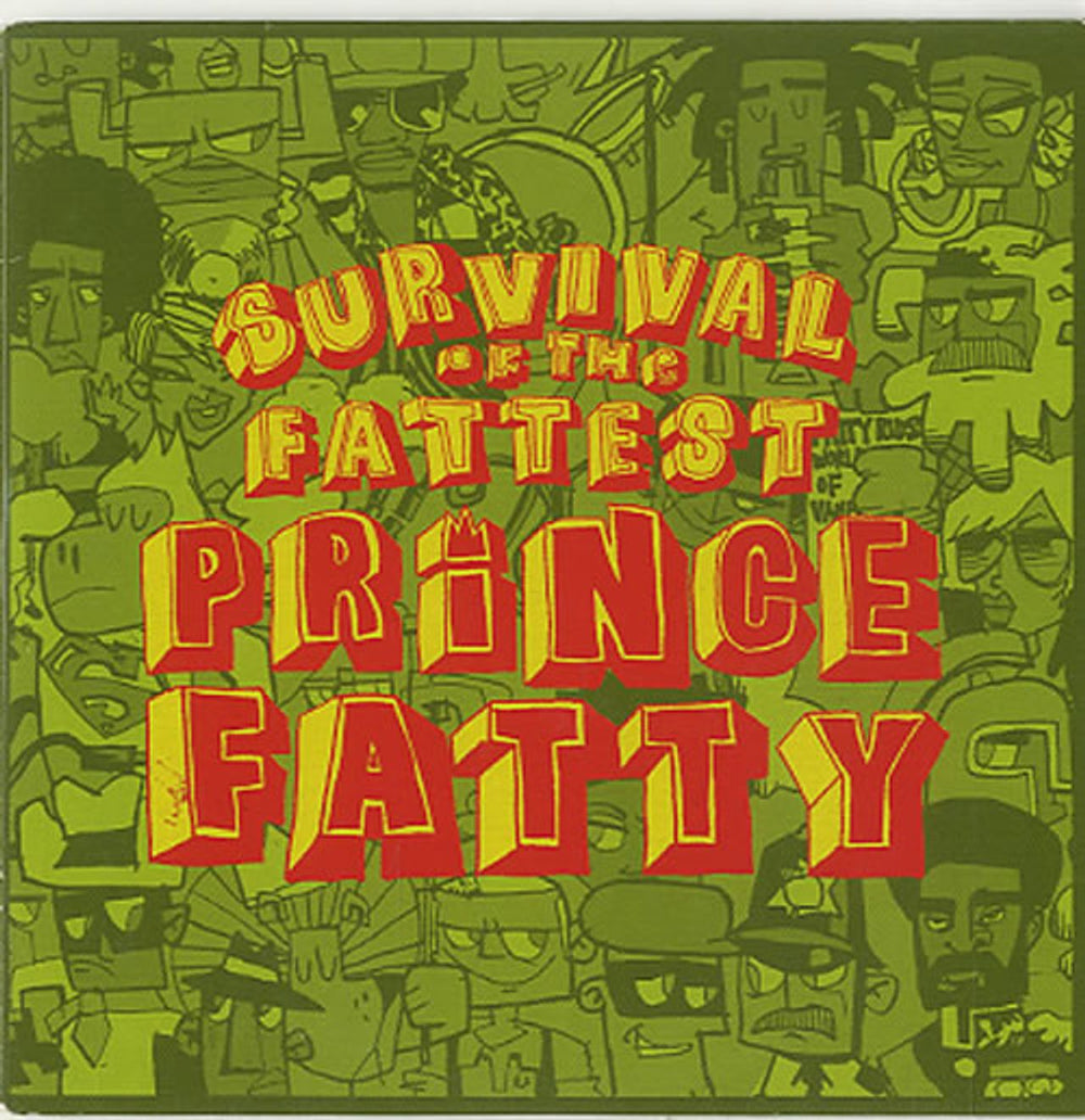 Prince Fatty Survival Of The Fattest UK Promo CD album (CDLP) MRBCDPROMO052