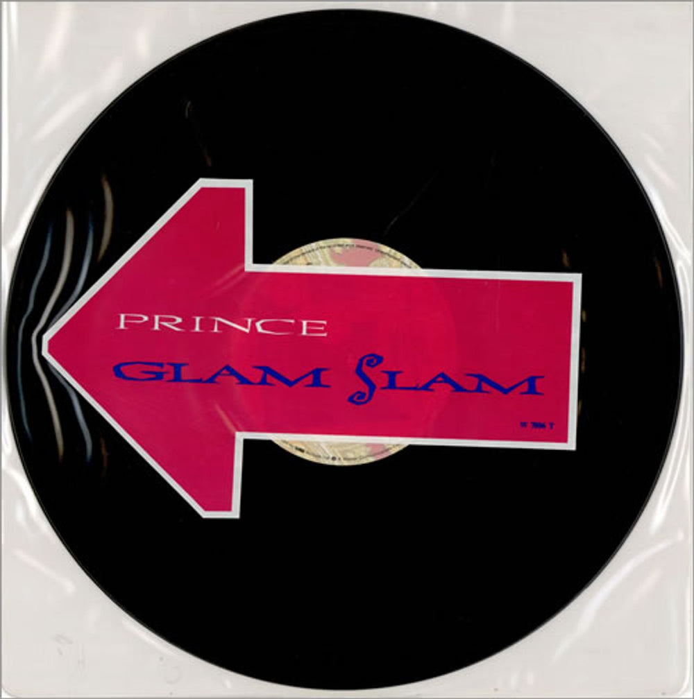 Prince Glam Slam - stickered sleeve UK 12" vinyl single (12 inch record / Maxi-single) W7806T