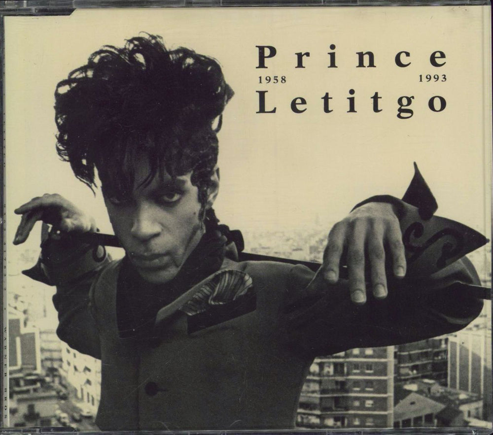 Prince Let It Go Remixes German CD single (CD5 / 5") 9362-41782-2