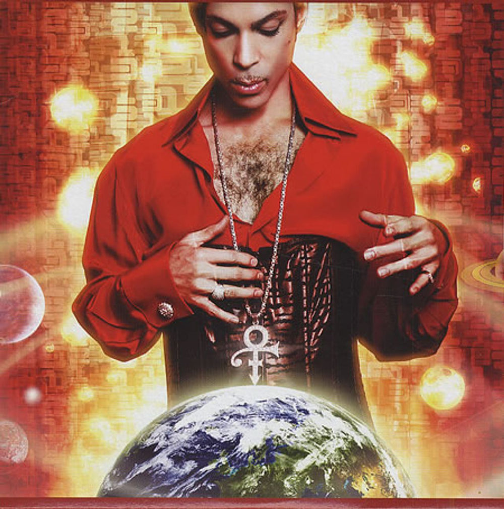 Prince Planet Earth UK CD album (CDLP) PRINCEUP1