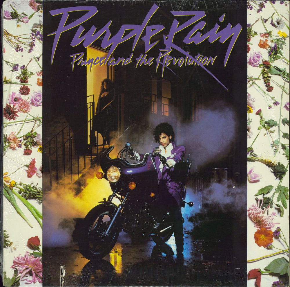 Prince Purple Rain + Poster US vinyl LP album (LP record) 25110-1