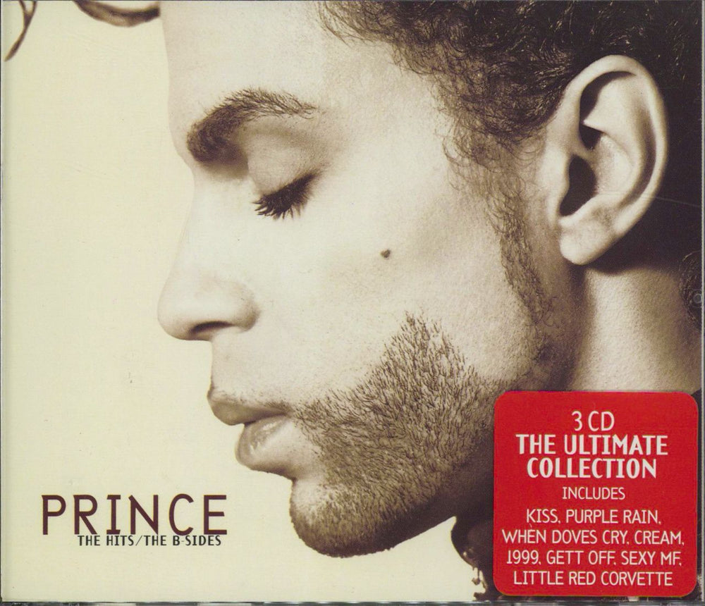 Prince The Hits And B-Sides - Song Hype Stickered German 3-CD album set (Triple CD) 9362454402