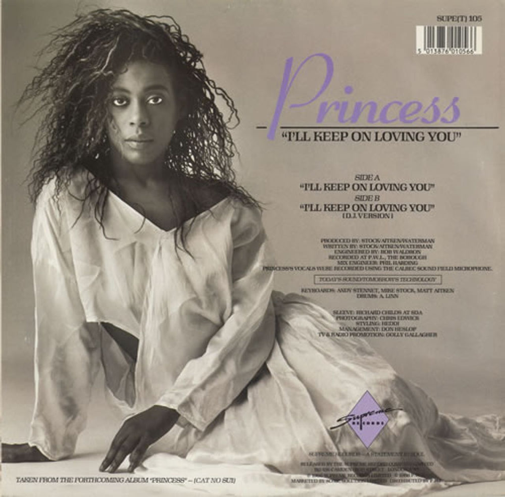 Princess I'll Keep On Loving You UK 12" vinyl single (12 inch record / Maxi-single) PCS12IL179490