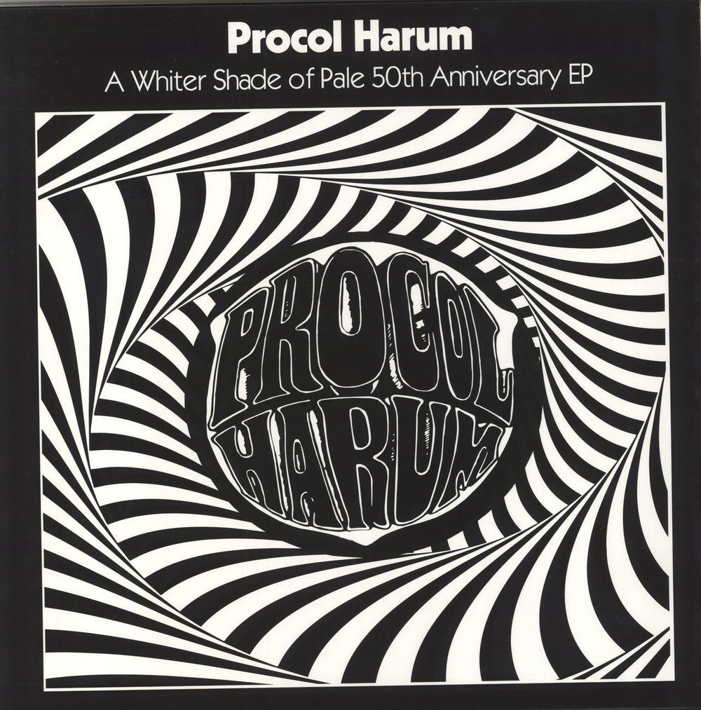 Procol Harum A White Shade of Pale 50th Anniversary EP - Clear vinyl UK 12" vinyl single (12 inch record / Maxi-single) HBUG101