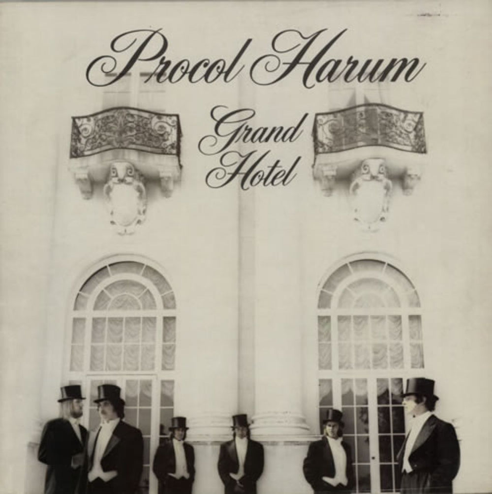 Procol Harum Grand Hotel UK vinyl LP album (LP record) CHR1037