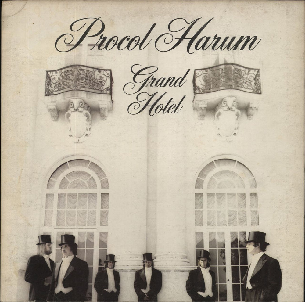 Procol Harum Grand Hotel UK vinyl LP album (LP record) CHR1037