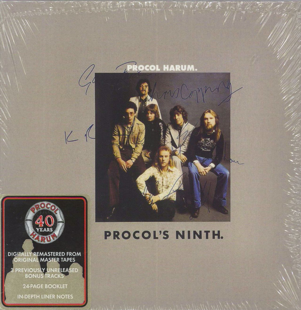 Procol Harum Procol's Ninth: Remastered - Sealed UK CD album (CDLP) SALVOCD028