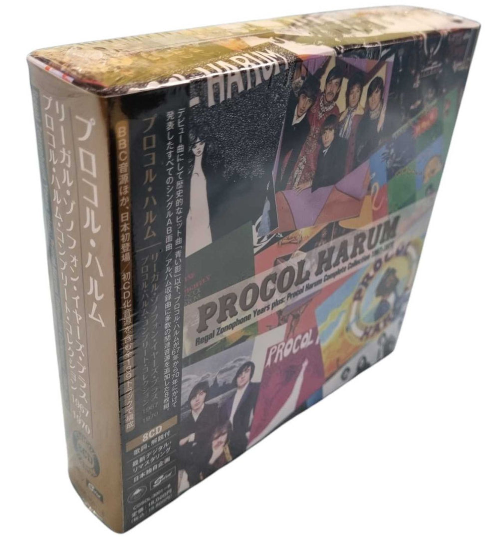 Procol Harum Regal Zonophone Years plus: Procol Harum Complete Collection 1967-1970 - Sealed Japanese CD Album Box Set CDSOL-3001~8