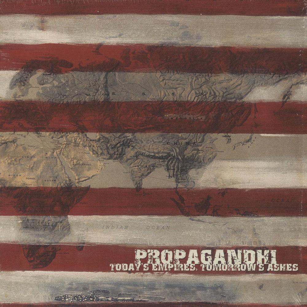 Propagandhi Today's Empires, Tomorrow's Ashes - Tri-Colour Vinyl US vinyl LP album (LP record) FAT 145-1
