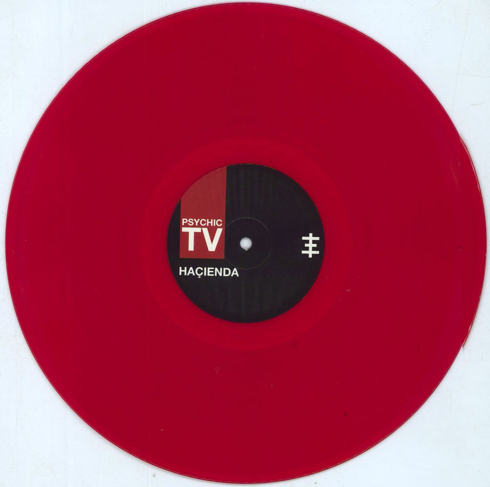 Psychic TV Haçienda - RSD 2014 - Red Vinyl UK 2-LP vinyl record set (Double LP Album) PTV2LHA814783