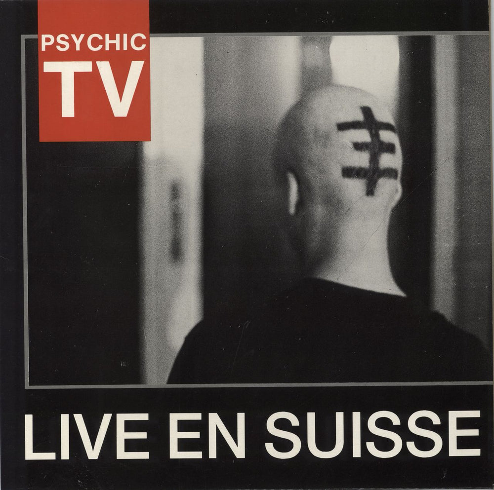 Psychic TV Live En Suisse UK vinyl LP album (LP record) TOPY027