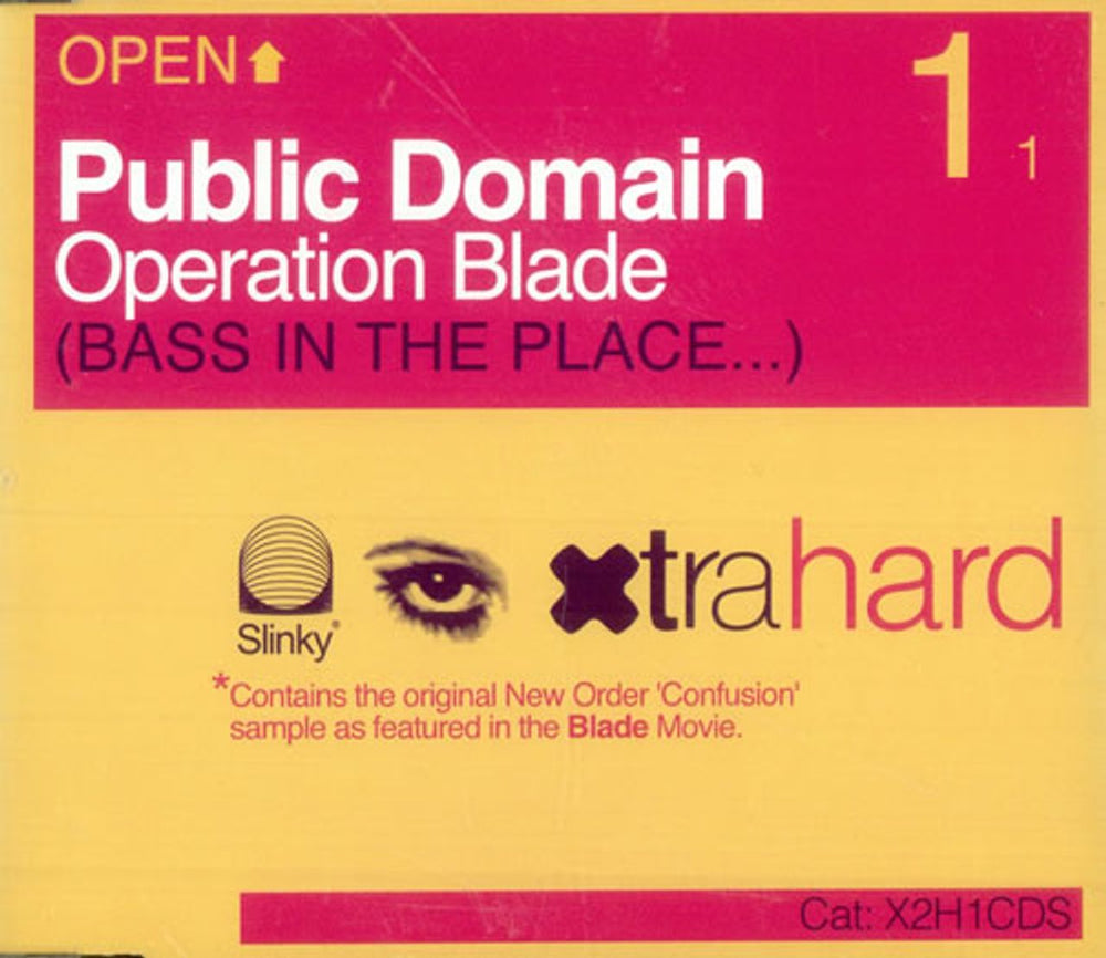 Public Domain Operation Blade UK CD single (CD5 / 5") X2H1CDS