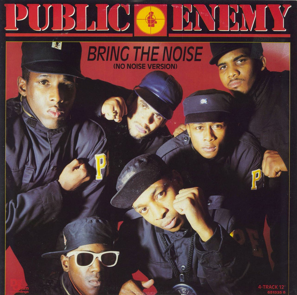 Public Enemy Bring The Noise UK 12" vinyl single (12 inch record / Maxi-single) 6513356