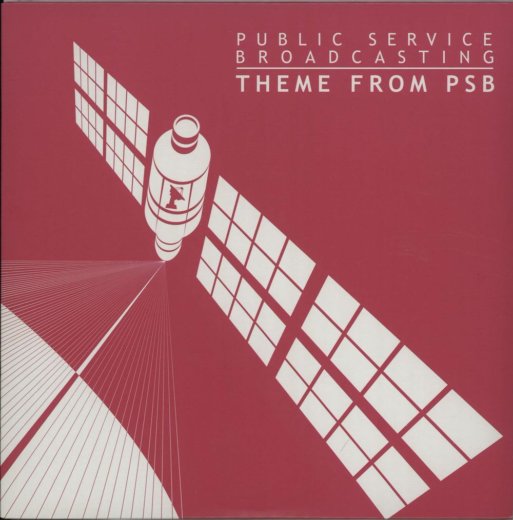 Public Service Broadcasting Theme From PSB - Pink Vinyl UK 7" vinyl single (7 inch record / 45) TCRVS02