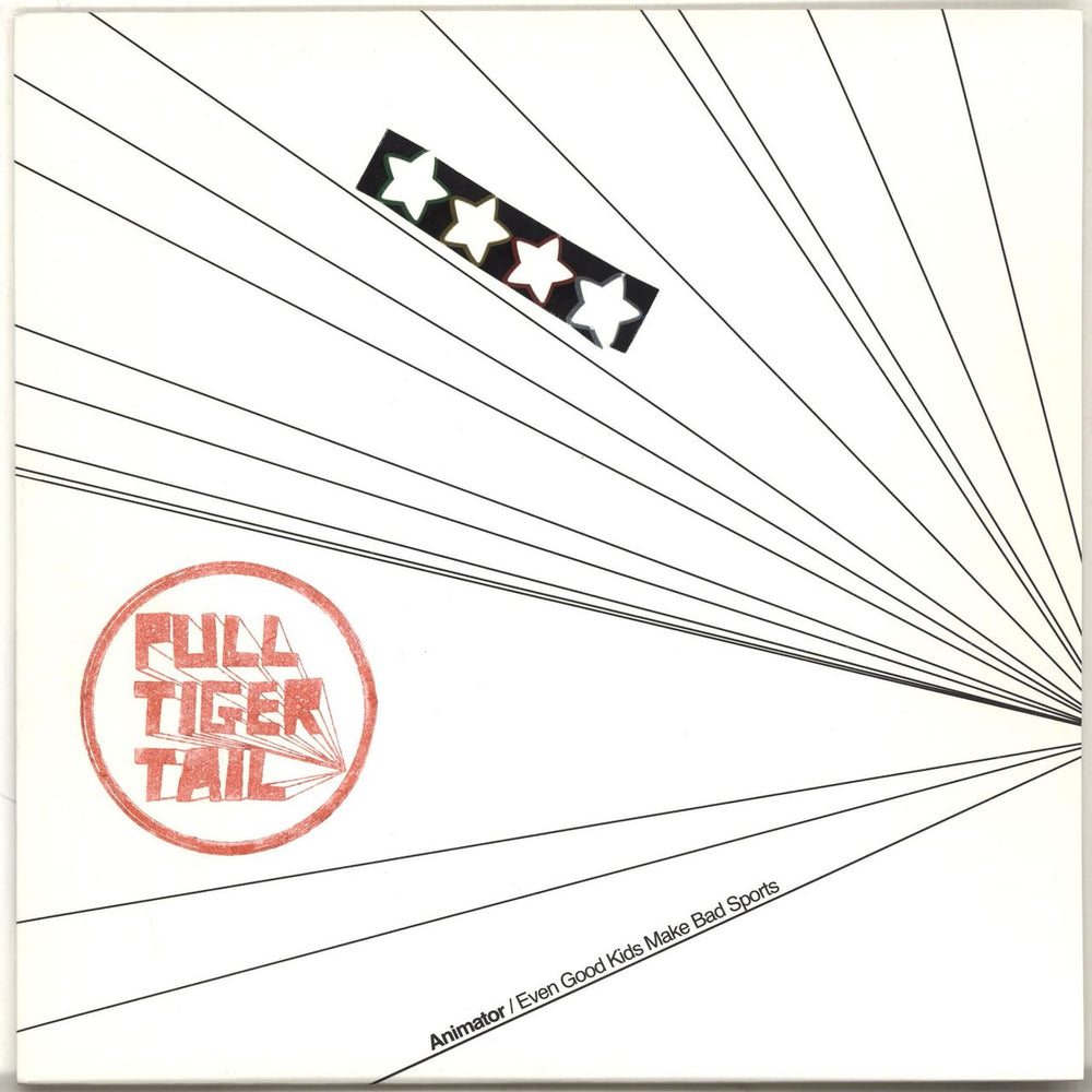 Pull Tiger Tail Animator - Stickered Sleeve + Red Stamp UK 7" vinyl single (7 inch record / 45) YALC0009