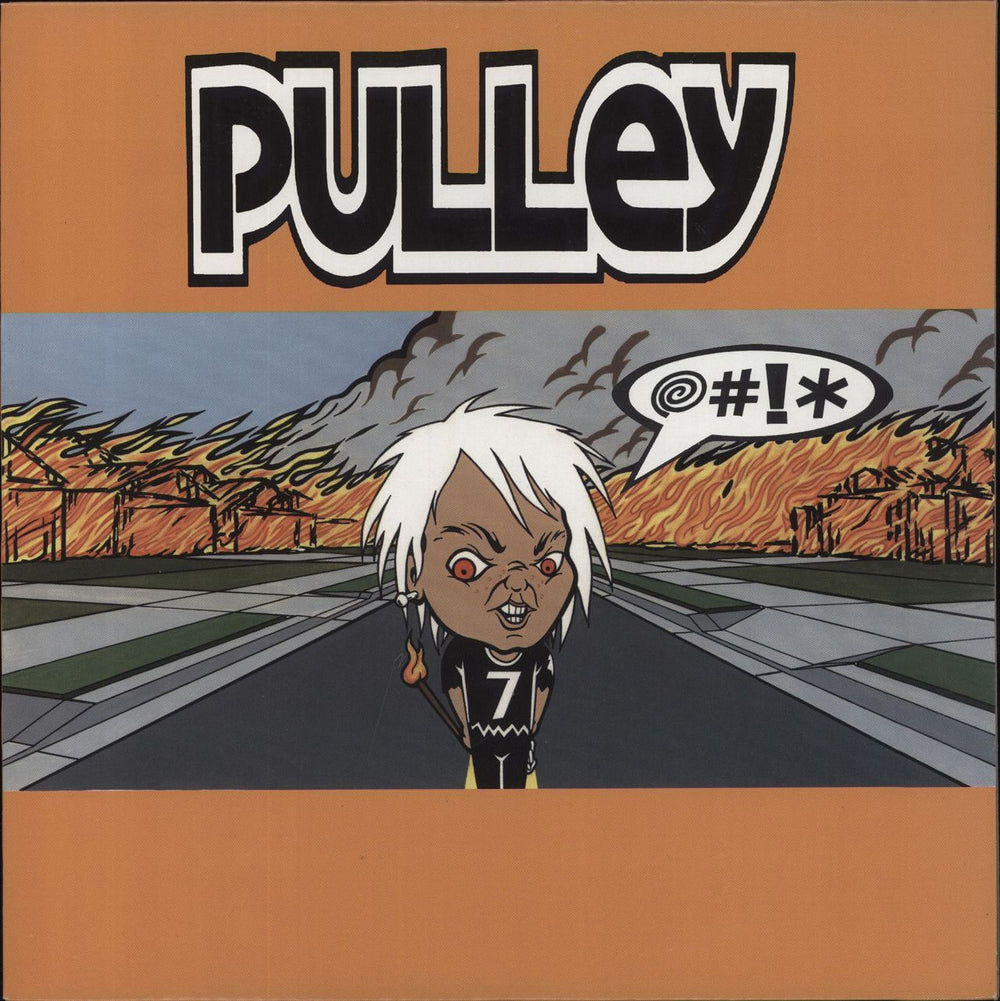 Pulley @#!* - 1st US vinyl LP album (LP record) 86554-1