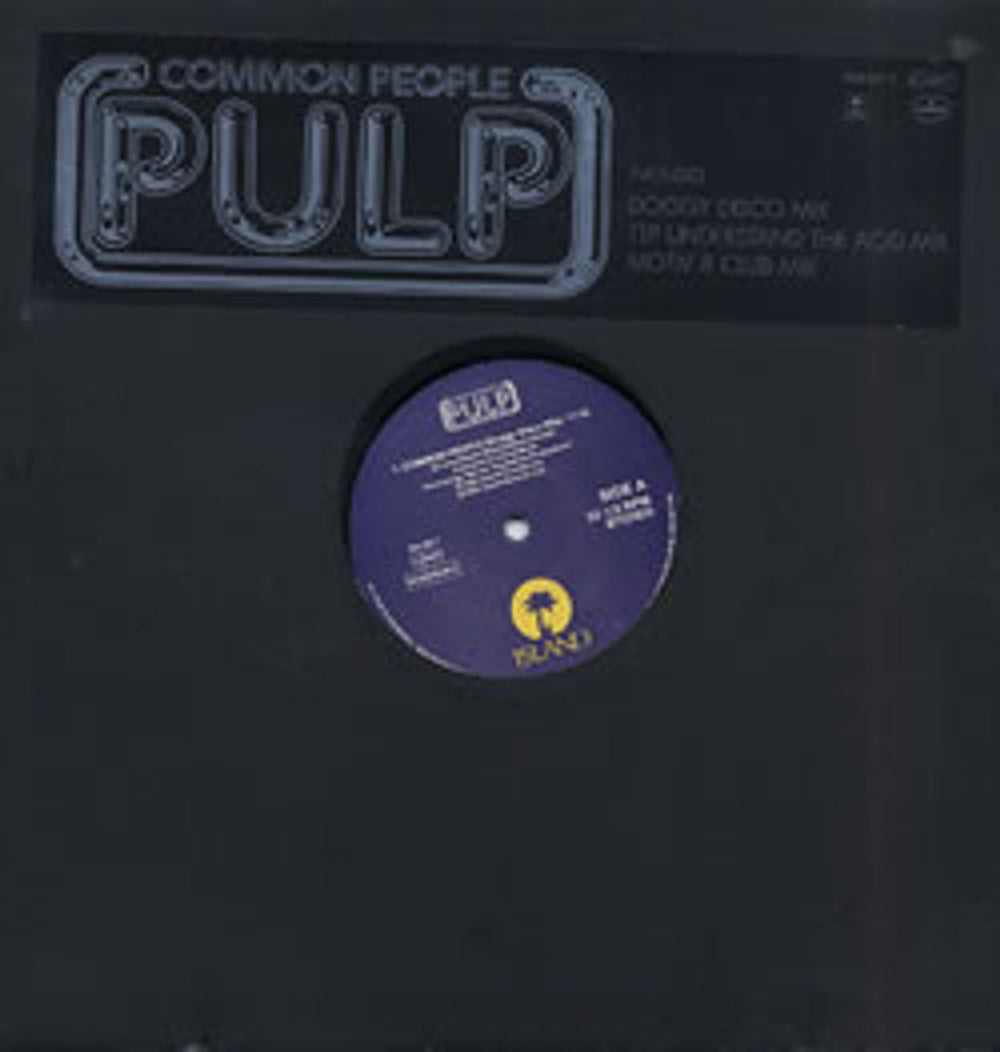 Pulp Common People Dutch 12" vinyl single (12 inch record / Maxi-single) 854465-1