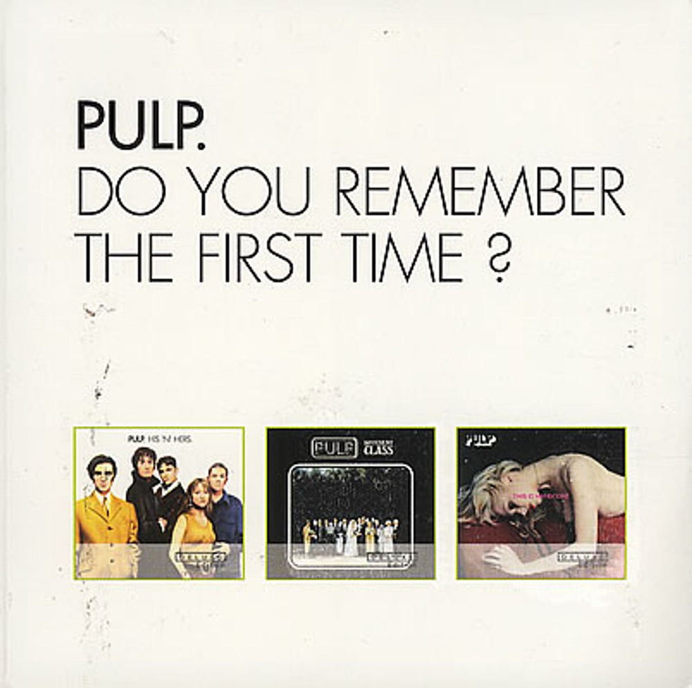 Pulp Do You Remember The First Time? UK Promo CD album (CDLP) PULPDJ1