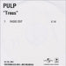 Pulp Trees UK Promo CD-R acetate CD-R