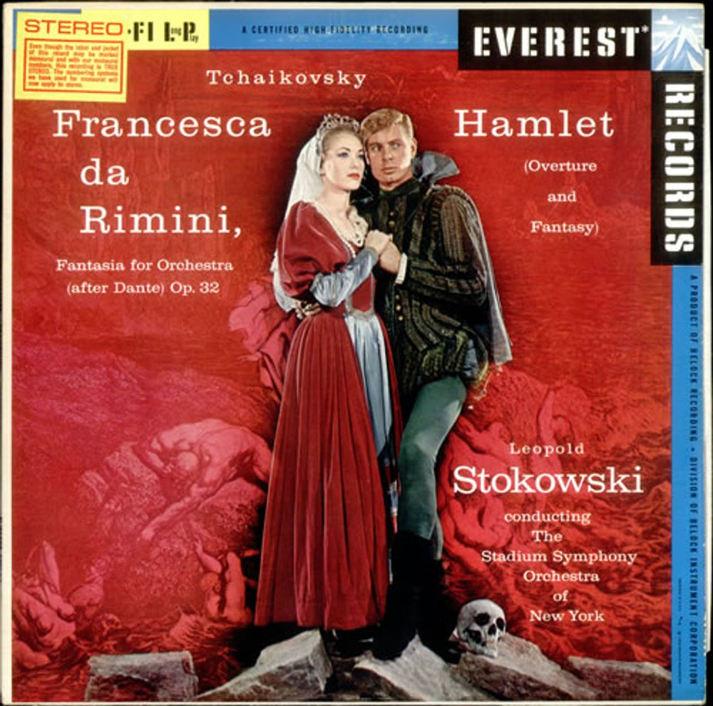 Pyotr Ilyich Tchaikovsky Hamlet - Overture and Fantasy US vinyl LP album (LP record) SDBR-3011