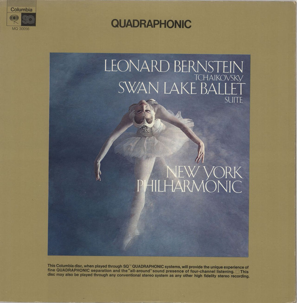 Pyotr Ilyich Tchaikovsky Swan Lake - Ballet Suite - Quad US vinyl LP album (LP record) MQ30056