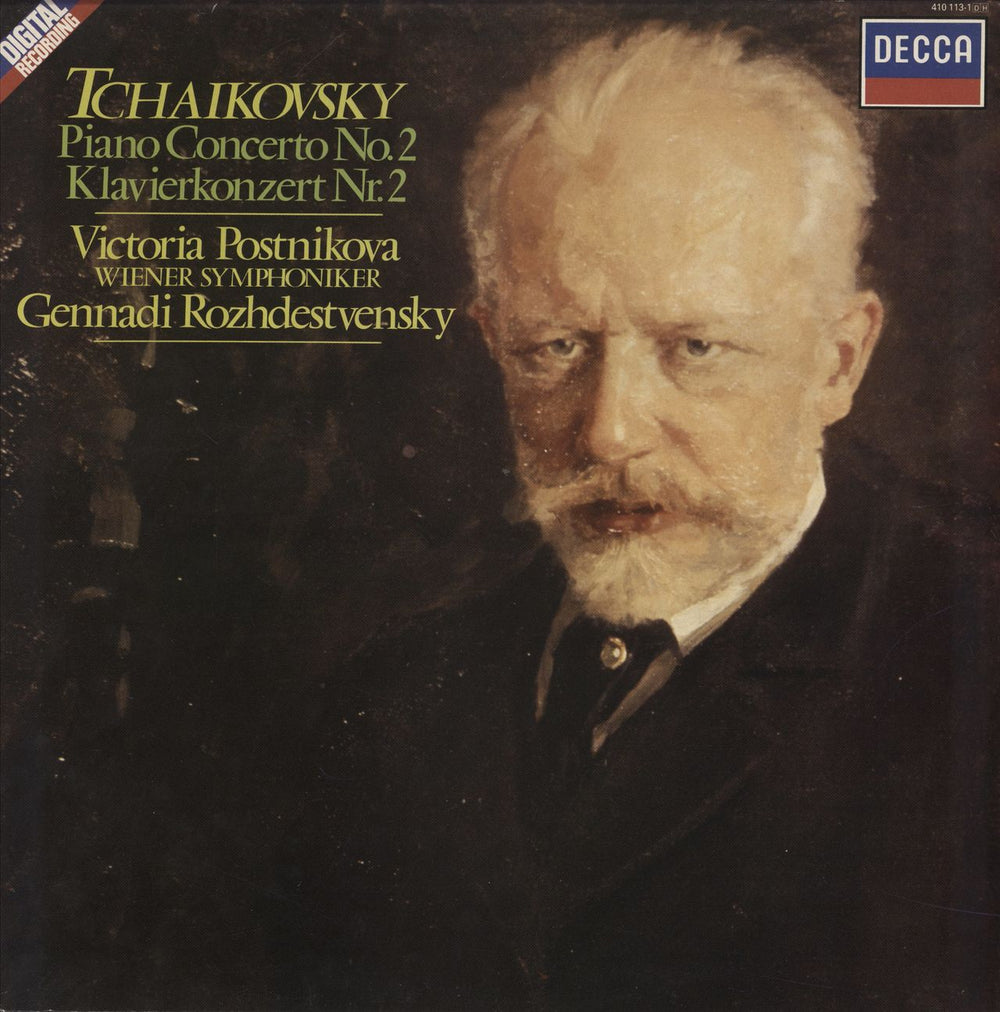 Pyotr Ilyich Tchaikovsky Tchaikovsky: Piano Concerto Nos. 2 Dutch vinyl LP album (LP record) 410113-1