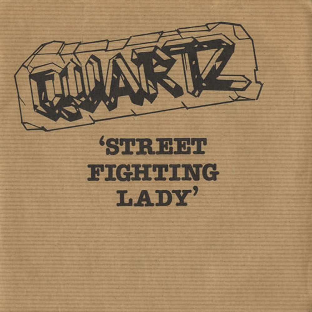 Quartz Street Fighting Lady UK 7" vinyl single (7 inch record / 45) JET189