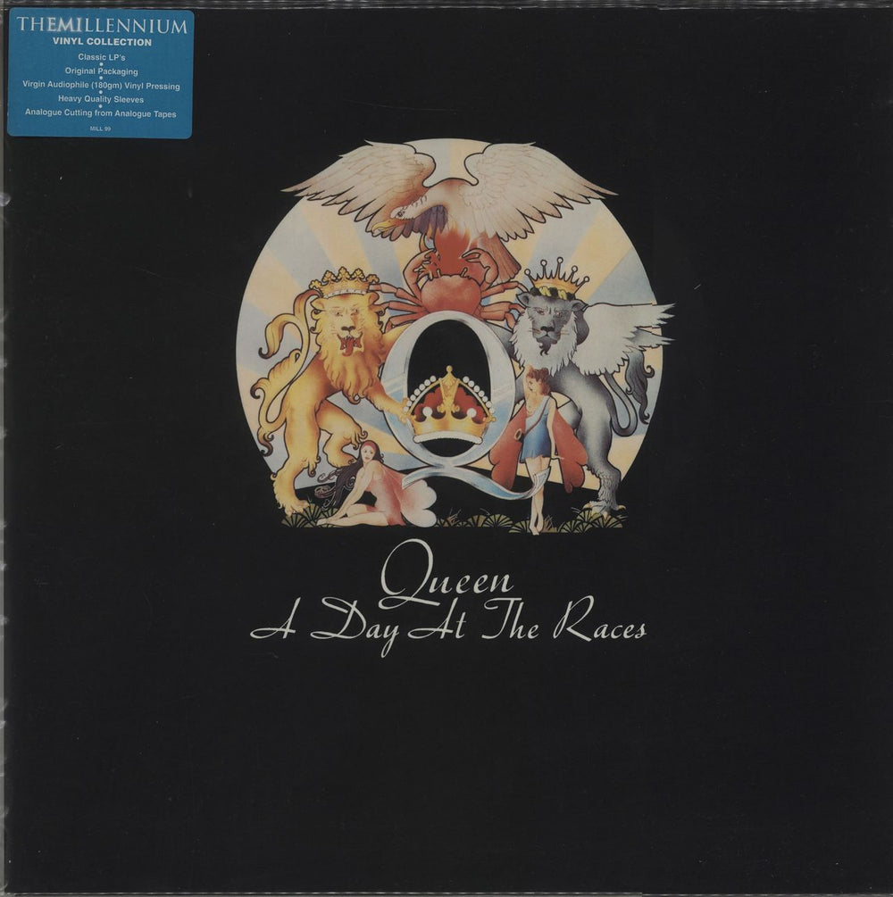 Queen A Day At The Races - 180g Reissue UK vinyl LP album (LP record) MILL99