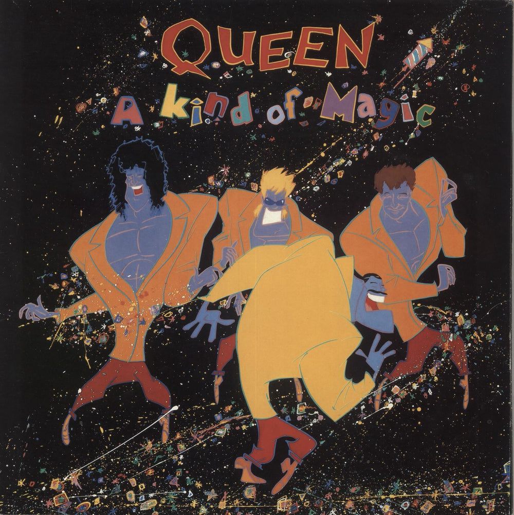 Queen A Kind Of Magic UK vinyl LP album (LP record) EU3509