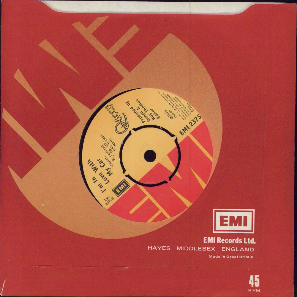 Queen Bohemian Rhapsody - 4pr UK 7" vinyl single (7 inch record / 45)