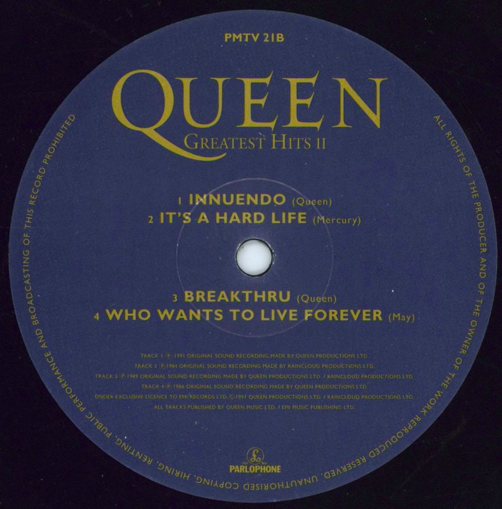 Queen Greatest Hits II - 1st - VG UK 2-LP vinyl record set (Double LP Album) QUE2LGR774942