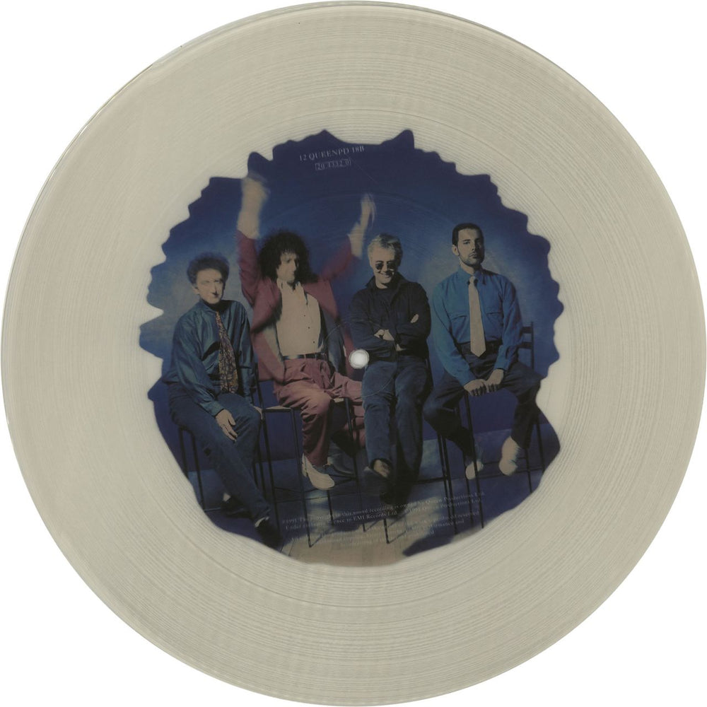 Queen Headlong + Insert - EX UK 12" vinyl picture disc (12 inch picture record)