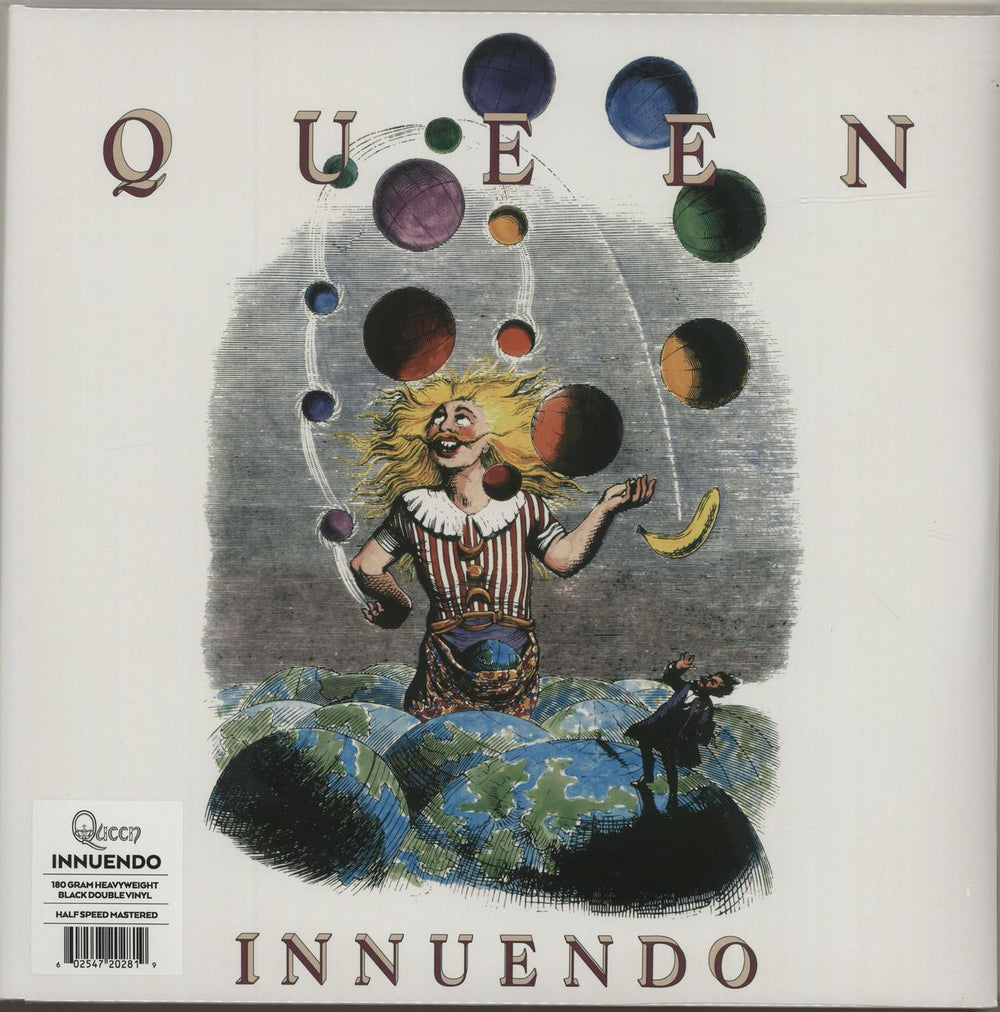 Queen Innuendo - Half Speed Mastered 180 Gram - Sealed UK 2-LP vinyl record set (Double LP Album) 00602547202819