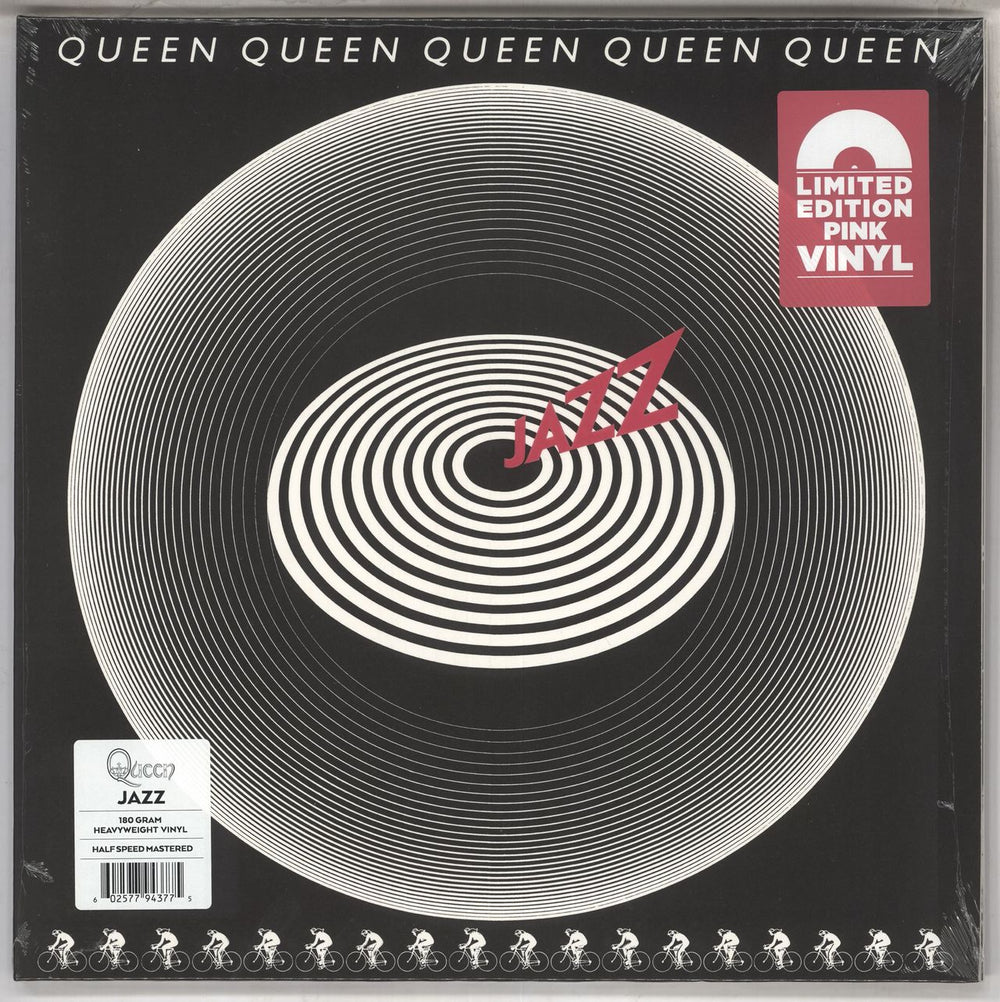 Queen Jazz - 180gm Pink Vinyl - Sealed UK vinyl LP album (LP record) 00602577943775