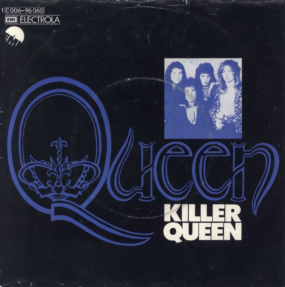 Queen Killer Queen - P/S - EX German 7" vinyl single (7 inch record / 45) 1C006-96060