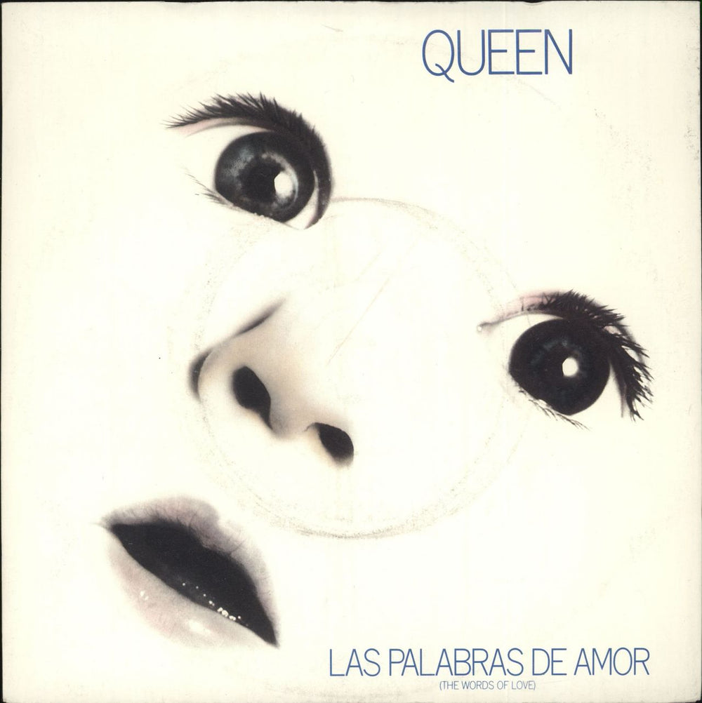 Queen Las Palabras de Amor - Inj - P/S UK 7" vinyl single (7 inch record / 45) EMI5316